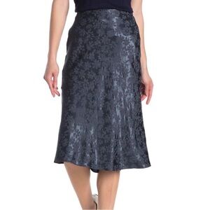 NWOT Rag & Bone Mandy Floral Blue Slip Skirt in Blue Size xxs